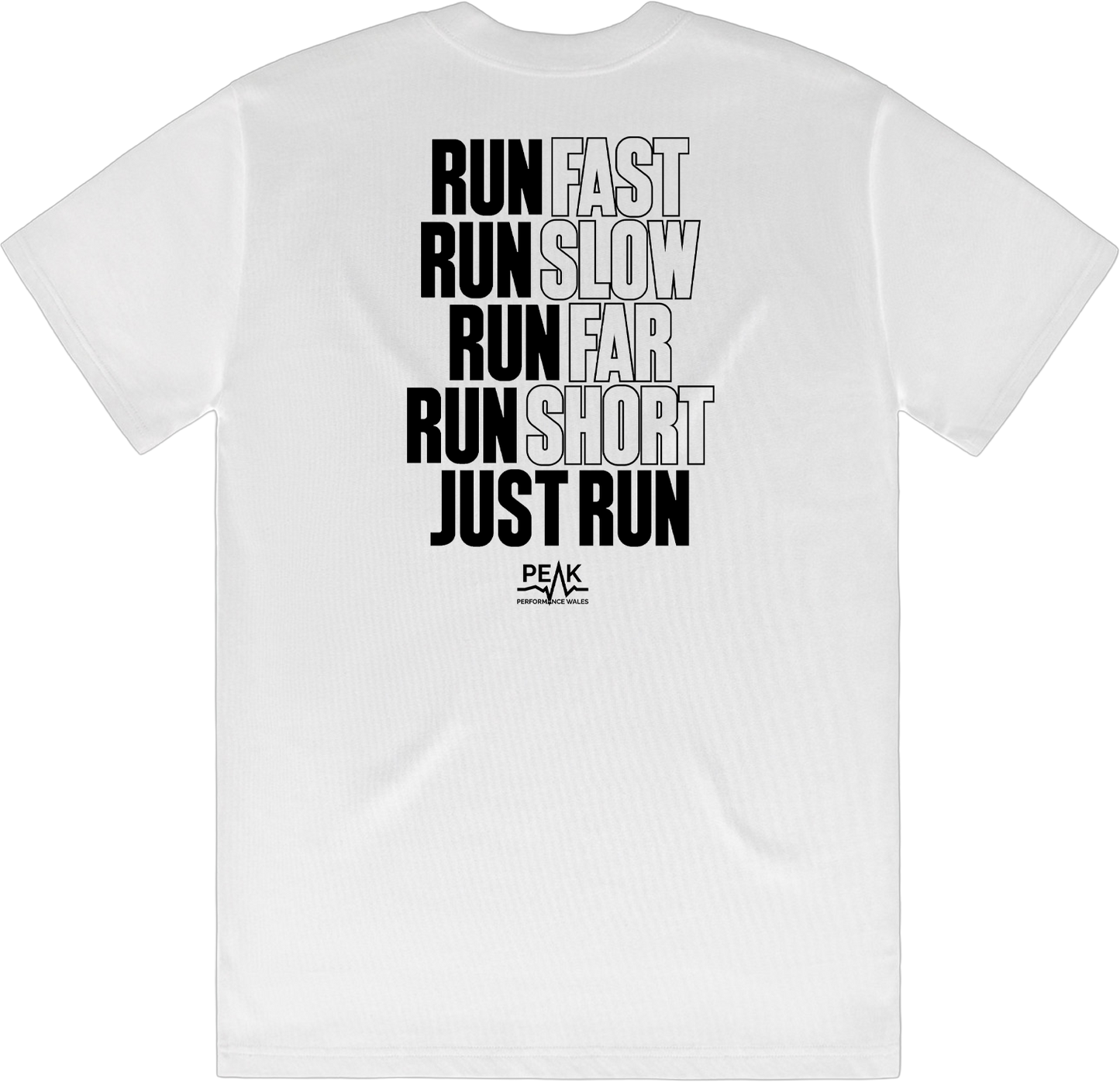 Peak Performance Just Run Heavy Tee