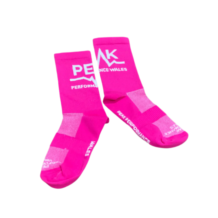Peak Performance Wales Pink Socks