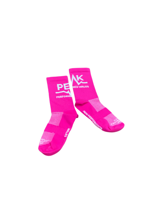 Peak Performance Wales Pink Socks