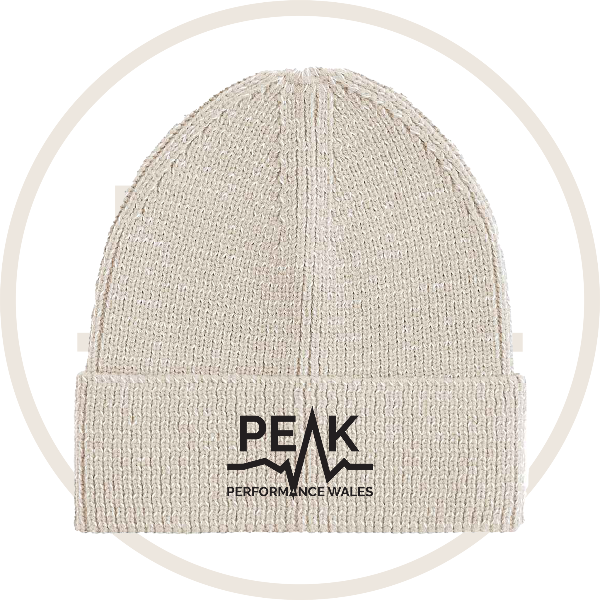 Reflective Embroidered Beanie