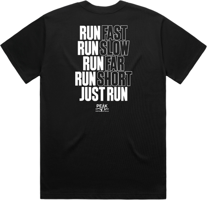 Peak Performance Just Run Heavy Tee