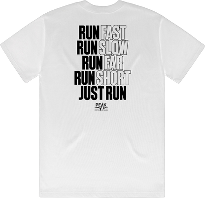 Peak Performance Just Run Heavy Tee