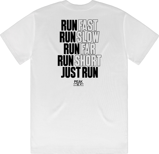 Peak Performance Just Run Heavy Tee