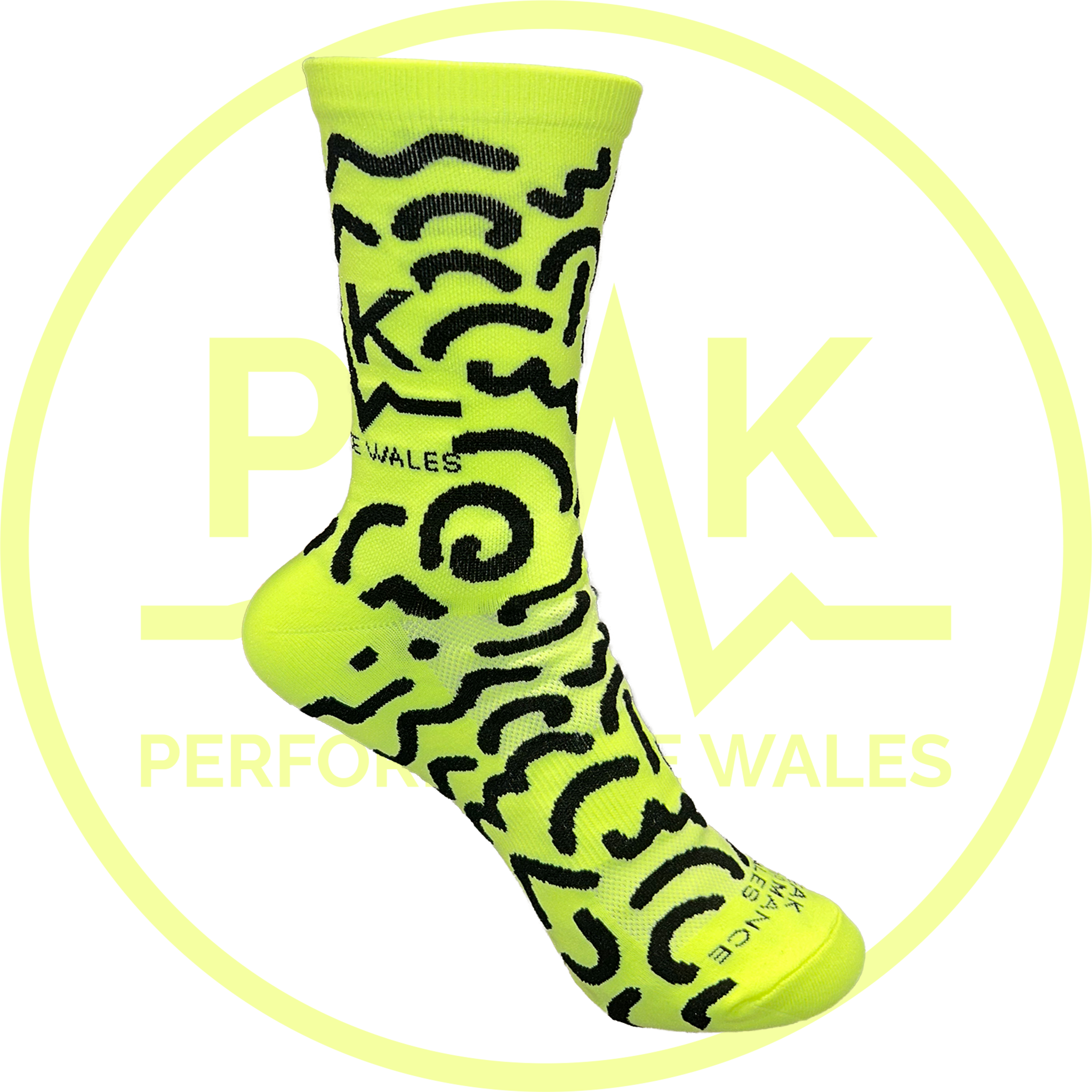 Peak Performance Wales Neon Yellow Socks